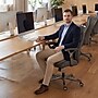 La-Z-Boy Caelan Ergonomic Faux Leather Swivel Task Chair, Gray (52705-GRY)~#|#~8133B26E-B321-4190-9F2D10358EC8885B_sc7