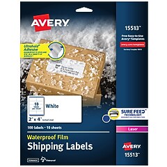 Avery Laser/Inkjet Rectangle Labels, 2