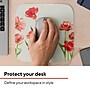 Staples TECH Non-Skid Mouse Pad, Floral (ST63283)~#|#~813B6D1B-156D-4F99-B24B03DF3D2BEF02_sc7