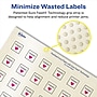 Avery Laser/Inkjet Square Pearlized Labels, 1" x 1", Ivory, 2400 Labels/Box (94103)~#|#~81426660-F8C6-4043-B20EAF30803115CE_sc7