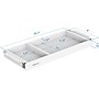 Mount-It! 2"H x 21"W Under-Desk Drawer, White (MI-7294WHT)~#|#~8148D055-41D1-4932-9834B29122F8E882_sc7