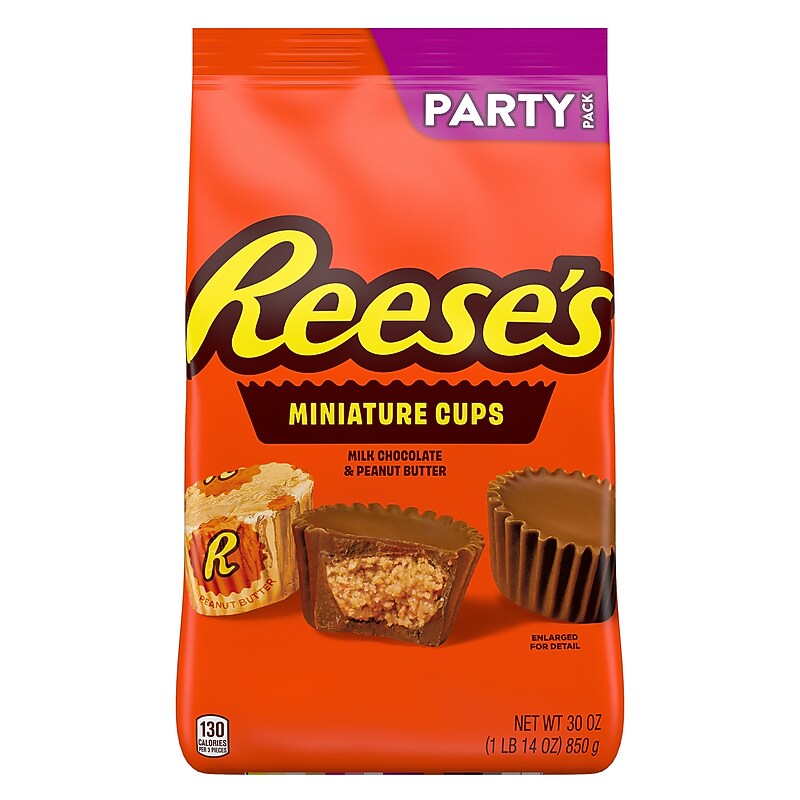 Reese's Miniatures Peanut Butter Milk Chocolate Cup, 30 oz. (246-00412) image 1