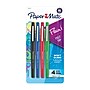 Paper Mate Flair Felt Pen, Medium Point, 0.7mm, Assorted Ink, 4 Pack (84044)~#|#~814F024D-9917-4FA7-BC0A73B09B63C34B_sc7