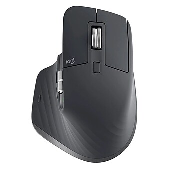Logitech MX Master 3S Ergonomic Wireless Optical Mouse, Black (910-006556)