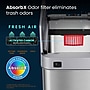 iTouchless Stainless Steel Wings Open Lid Sensor Trash Can with AbsorbX Odor Control, Silver, 18 gal. (WS18RSL)~#|#~81547748-D0E7-4A6B-9F68B4945849A2E1_sc7