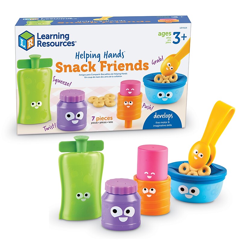 Learning Resources Helping Hands Snack Pals, Multicolor (LER9126) image 1