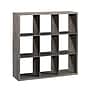 Sauder Select 44"H 9-Shelf Cube Organizer, Mystic Oak (431287)~#|#~8163CA73-9F28-4C41-B864FE1F5B7AADE6_sc7