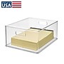 iDESIGN Medium Stackable Plastic Storage Bin with Handles, Clear (40254)~#|#~81641DD4-670B-4A39-ACBDD6139F003465_sc7