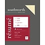 Southworth 8.5" x 11" Resume Paper, 24 lbs., Ivory with Wove Finish, 100 Sheets/Box (R14ICF)~#|#~8166E87A-DF47-43AD-8969AE621C6FAF8A_sc7