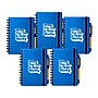 Baudville Journal, Wide-Ruled, Blue/White, 70 Pages, 5/Pack (1396063P531)~#|#~816B535E-8800-40A9-882253117581A91A_sc7