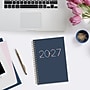 2027 Blue Sky Ashlyn 5" x 8" Calendar Year Weekly & Monthly Standard Planner, Plastic Cover, Navy (143958-27)~#|#~816DABE3-59D6-47B2-A606BA0723971C30_sc7