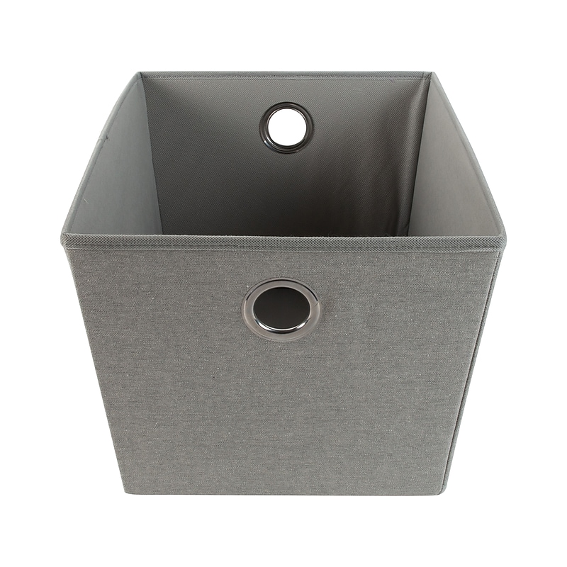 Simplify Storage Bin, Recycled PET, Gray (30085-HEATHER-ST12) image 1