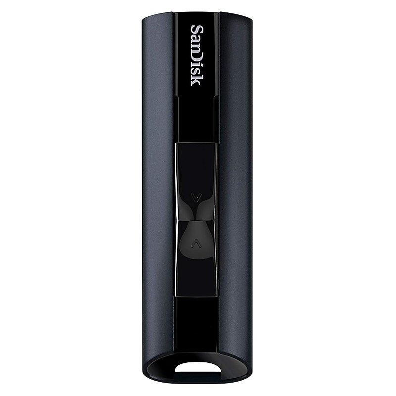 SanDisk Extreme PRO 128GB 3.2 Type A Flash Drive, Black (SDCZ880-128G-GAM46) image 1