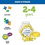 Learning Resources Hands-On Soft Dot Dice Bucket Manipulative, Yellow, Set of 200 (LER6351)~#|#~817952C0-722C-46F3-9EA01BD61D45F664_sc7