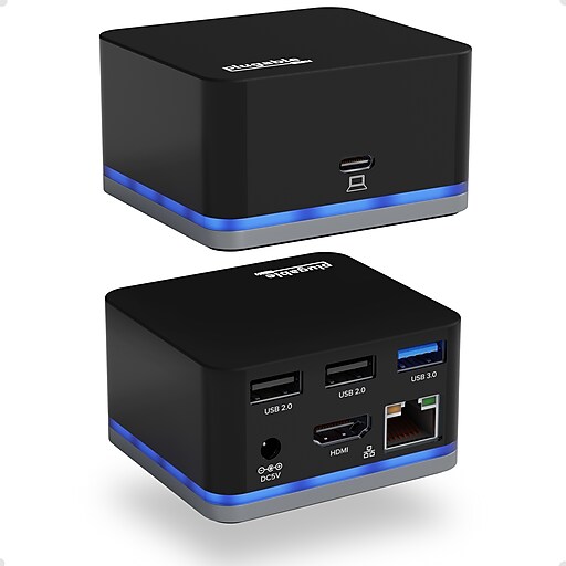 Plugable USB C Cube - Mini Docking Station (UD-CUBE) | Staples