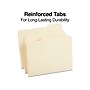 Staples 100% Recycled Heavyweight Reinforced File Folders, 1/3-Cut Tab, Letter Size, Manila, 50/Box (ST452830/452830)~#|#~817C5F61-DEA6-4DC9-A21F5BCCF9B0AB36_sc7