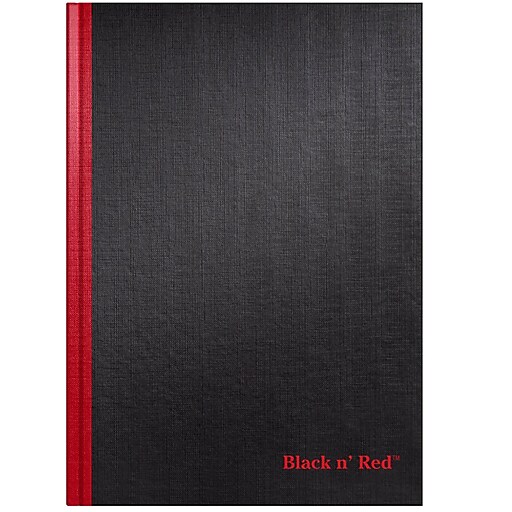 Black N' Red 1-Subject Professional Notebooks, 11 3/4