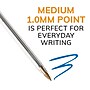BIC Cristal Ballpoint Pens, Medium Point, Blue Ink, Dozen (10126/MS11BL)~#|#~817D7040-6A32-4343-BF7474C9AE60F505_sc7