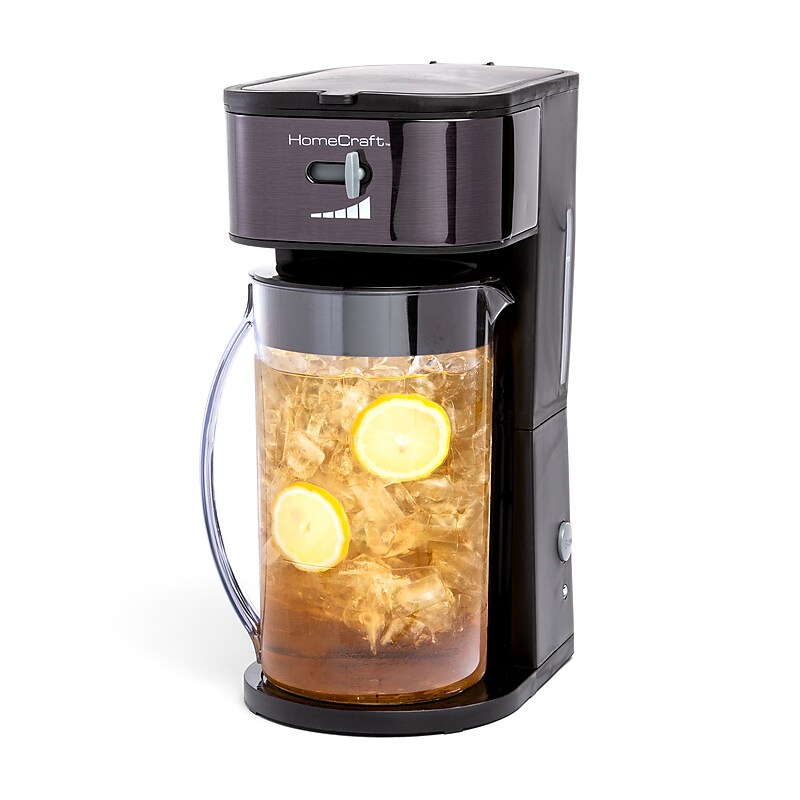 HomeCraft 12-Cups Automatic Drip Coffee Maker, Black (HCIT3BS) image 1