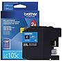 Brother LC105C Cyan Extra High Yield Ink   Cartridge~#|#~81812583-C678-4268-8B4C683B72896960_sc7