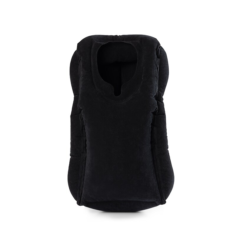 Brookstone PVC Travel Pillow, Black (BCPP0008) image 1
