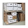 Universal Medium Duty Corrugated File Box with Lift Off Lid, Legal Size, White, 12/Carton (UNV95221)~#|#~8187D735-072C-454E-A31BCFB13A53FB25_sc7