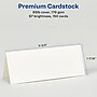 Avery Place Card, 1.44" x 3.75", Textured White, Inkjet/Laser, 150/Pack (16109)~#|#~8189DEA5-D32C-4145-9A92E50E76CE5030_sc7