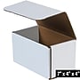 SI Products Corrugated Mailers, 7" x 4" x 4", White, 50/Bundle (M744)~#|#~818BE8E4-7666-49C0-B285850E1AD284AD_sc7