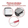 Staples Large Tab Insertable Dividers, 5-Tab, Assorted Colors (13489/11121)~#|#~818E38E1-2B7D-4837-B846B82A0BBBE2EA_sc7
