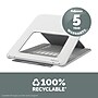 Fellowes Breyta Collection 9.25" x 10.55" Adjustable Plastic Laptop Stands, White (100098501)~#|#~818E416F-C3D7-41BC-BD8AE9FCFBE723AD_sc7