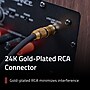 Fluance Premium Grade 12 ft. Subwoofer Cable with Gold Plated RCA Connectors (SC512)~#|#~818F598A-B760-4FAC-BAF24DCC26D7F0CC_sc7