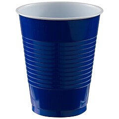 Party City Plastic Cup, 18 oz., Royal Blue, 50 Cups/Pack (AM431754-105-ST)  | Staples