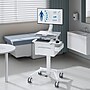Mount-It! MedHub Mobile Medical Cart Workstation with Drawers, Monitor Mount, and Locking Caster Wheels, White/Grey (MI-16025)~#|#~819375E4-5221-426A-B541EE0C6FC44410_sc7