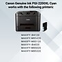 Canon PGI-2200 XL Cyan High Yield Ink Cartridge (9268B001)~#|#~81954AF3-B3ED-40D4-B8799DBD3EA379D0_sc7