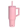 Elemental Commuter Series Stainless Steel Triple Wall Insulated Tumbler with 2 Straws & Handle, 40 oz., Rose (ET40RS10)~#|#~8196EDC3-9E96-4D36-B5B40811AA04AB23_sc7