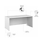 Bush Business Furniture Studio C 66"W Office Desk, White (SCD166WH)~#|#~8199F446-3EEB-4BFB-ABCC4CDAEEEF15A2_sc7