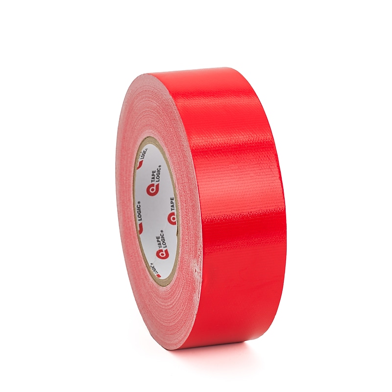Tape Logic Duct Tape, 2" x 60 yds., Red, 3/Carton (T987100R3PK) image 1