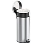 iTouchless SoftStep Round Stainless Steel Step Trash Can with Hinged Lid, 7.93 Gallon (IP08RSS)~#|#~819AF528-CB86-4ABB-91930BD3EB42C6FB_sc7