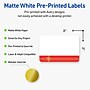 Avery Rectangle Multipurpose Labels, 2" x 3", White, 80/Pack (19479370558)~#|#~81A1F687-320D-4E6A-BDE0D786E5A13D21_sc7