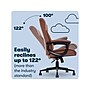 Serta Hannah II Ergonomic Bonded Leather Swivel Executive Chair, Cognac (43672H)~#|#~81A30844-AE6C-45C4-BC897A677EA258F0_sc7