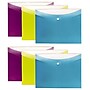 Pendaflex Plastic Document File, 2 Pocket, Letter, Assorted Colors, 3/Pack, 2 Packs/Bundle (PFX95569-2)~#|#~81A44F26-BB48-4071-A5C2CA93D66F0BEA_sc7