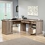Sauder Barrister Lane 69"W L-Shaped Desk, Salt Oak (418270)~#|#~81A59130-5382-4002-863B994E6EF6C1F2_sc7
