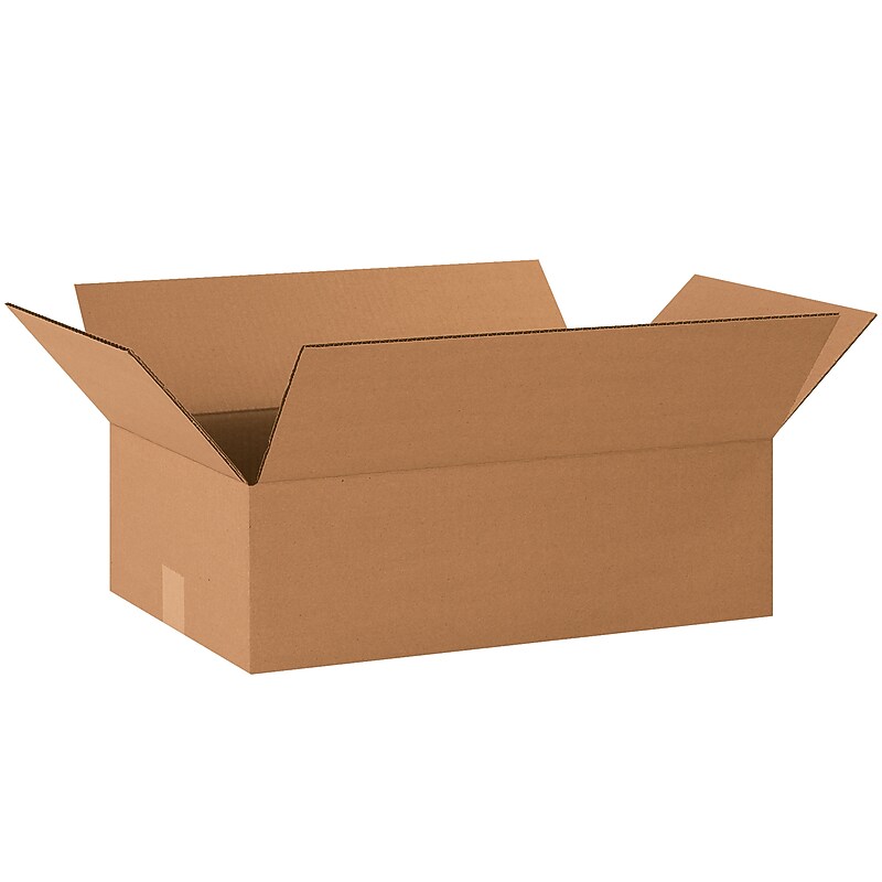20" x 12" x 6" Shipping Boxes, 32 ECT, 25/Bundle (20126) image 1