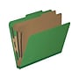 Medical Arts Press Pressboard Classification Folder, 2 Dividers, 2" Expansion, Letter Size, Moss Green, 10/Box~#|#~81AC8BA7-60F7-4A44-B980A48888834C36_sc7