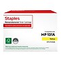 Staples Remanufactured Yellow Standard Yield Toner Cartridge Replacement for Canon 131 (TRCF212A/STCF212A)~#|#~81ACA049-FBB3-4AB7-B6DE144783E169B9_sc7