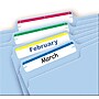 Avery Easy Peel Laser/Inkjet File Folder Labels, 2/3" x 3-7/16", Assorted Colors, 252 Labels/Pack (5235)~#|#~81AE5217-2587-47AE-A2C576C6E1097544_sc7