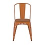 Flash Furniture Perry Indoor-Outdoor Stackable Chair, Orange with Teak Seat (CH31230ORPL1T)~#|#~81AEC054-F477-4D8B-BC011D9F460F0DF8_sc7