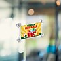 Azar Displays Window Sign Holder with Suction Cups, Front Loading, Clear Acrylic, 2/Pack (106627)~#|#~81B2DB3B-8ACB-4F79-911E1F5F095F0EA9_sc7