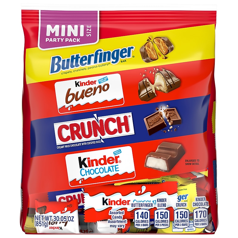 Ferrara Minis Assorted Chocolate Candy Bars Party Pack, 30 oz. (FEU72018) image 1