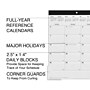2024 Staples 18" x 11" Desk Pad Calendar, Black (ST17392-24)~#|#~81B3FA51-C363-461E-804A1E80C126C183_sc7